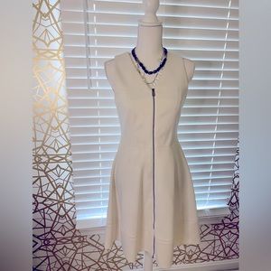 Vince Camuto White A-Line Dress | 6
